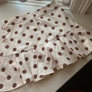 POLKA DOT SKIRT😄💗